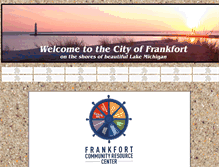 Tablet Screenshot of frankfortmich.com
